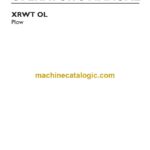 Case XRWT OL Plow Operator Manual