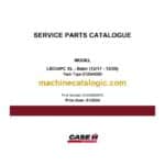 Case LB334PC XL Baler Service Parts Catalogue