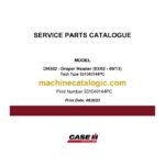 Case DH302 Draper Header Service Parts Catalogue
