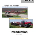 CNH 1240-1250 Planter Service Training Manual