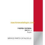 Case F4DFE613NB006 Engine Service Parts Catalogue