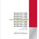 Case Precision Air 2355, 3445, 3555, 3725, 3915, 4465, 4585, 4765, 4955 Air Cart Service Manual