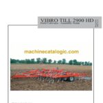 Kongskilde Vibro Till 2900HD Field Cultivator Assembly Instructions