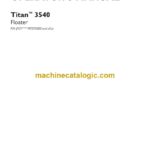 Case Titan 3540 Floater Operator Manual