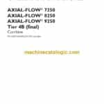 Case Axial-Flow 7250, 8250, 9250 Tier 4B Final Combine Operators Manual