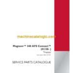 Case Magnum 340 AFS Connect Tractor Service Parts Catalogue