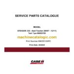 Case Steiger 335 4WD Service Parts Catalogue