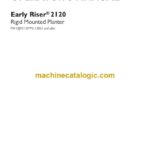 Case Early Riser 2120 Rigid Mounted Planter Operator Manual