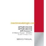 Case Optum 270, 300 CVX AFS Connect CVXDrive Tractor Stage V Service Manual