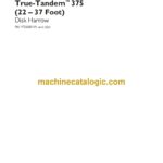 Case True-Tandem 375 22–37 Foot Disk Harrow Assembly Instructions
