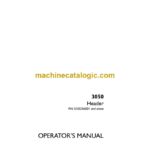 Case 3050 Header Operator Manual