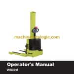Clark WS22M Staker Operators Manual (OM-736)
