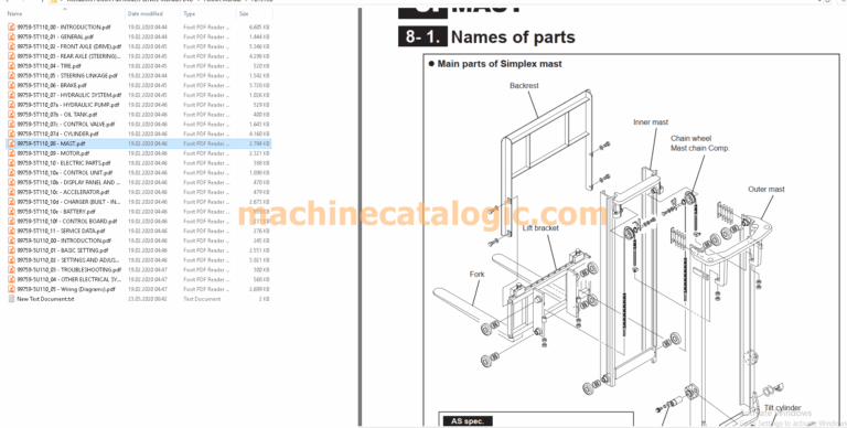 Mitsubishi Service Manual