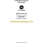 John Deere Powertech 4024TF270 OEM Engine Parts Catalog (PC9383)