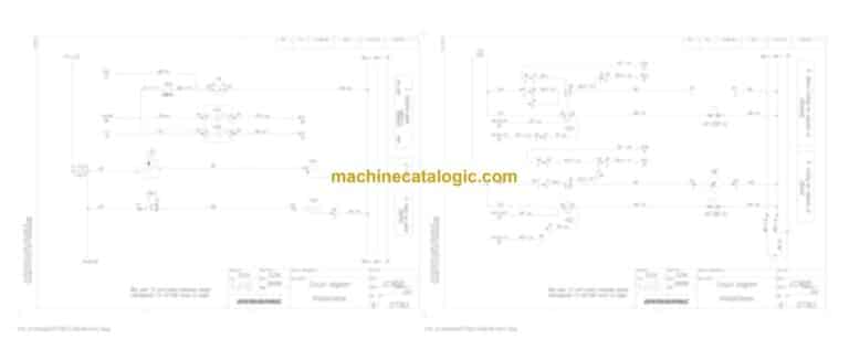 Dynapac CC900e Compaction Full Schematics Diagrams (Electrical and Hydraulic)