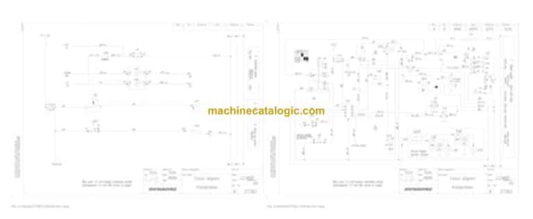 Dynapac CC5200 VI Compaction Full Schematics Diagrams (Electrical and Hydraulic)