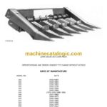 John Deere 643 Corn Head Parts Catalog (PC1223)