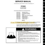 Grove RT600E Crane Service Manual