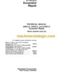 John Deere 200CLC, 230CLC, and 270CLC Excavator Repair Technical Manual (TM1931)