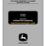 John Deere Cultivator One Row OMM147682 B2 Operators Manual (OMM147682)
