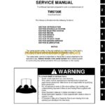 Grove TMS700E Crane Service Manual