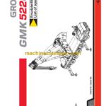 Grove GMK5220 Crane Parts Catalog