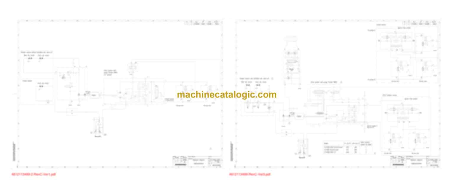 Dynapac CC1000 Compaction Full Schematics Diagrams (Electrical and ...