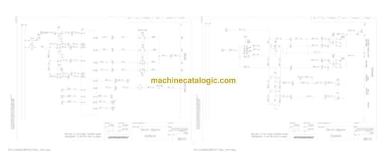 Dynapac CG223HF Compaction Full Schematics Diagrams (Electrical and Hydraulic)