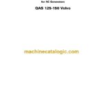 John Deere QAS 125-150 AC Generators Instruction Manual
