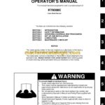 Grove RT9000E Crane Operators Manual