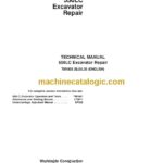 John Deere 550LC Excavator Repair Technical Manual (TM1808)