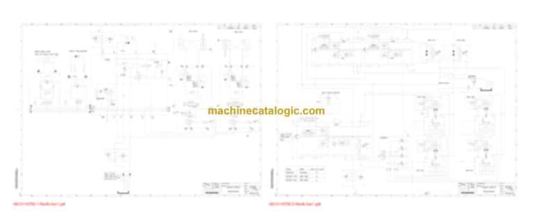 Dynapac CG233HF Compaction Full Schematics Diagrams (Electrical and Hydraulic)