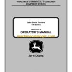 John Deere 100 Series Tractors Operator Manual (OMGX23532)