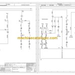 Dynapac F1000W (T4i) Paving Full Schematics Diagrams (Electrical and Hydraulic)