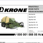 Krone Parts catalog