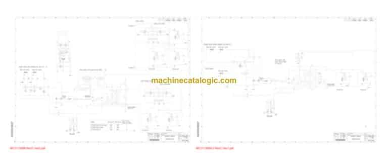 Dynapac CC1100 Plus (T4f) Compaction Full Schematics Diagrams (Electrical and Hydraulic)
