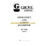 Grove RT530E Crane Operators Manual
