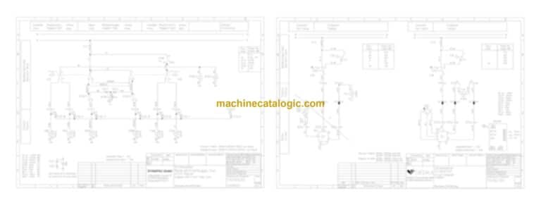 Dynapac DF65P Paving Full Schematics Diagrams (Electrical and Hydraulic)