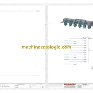 Dynapac SD135C Paving Full Schematics Diagrams (Electrical and Hydraulic)
