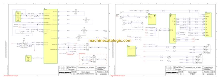Dynapac CO4200 VI Compaction Full Schematics Diagrams (Electrical and Hydraulic)