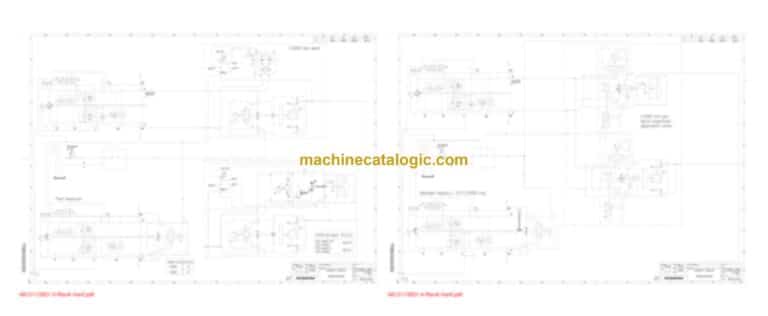 Dynapac CA610D Compaction Full Schematics Diagrams (Electrical and Hydraulic)