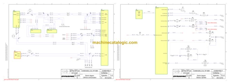 Dynapac CO5200 VI Compaction Full Schematics Diagrams (Electrical and Hydraulic)