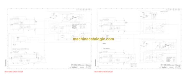 Dynapac CA612D Compaction Full Schematics Diagrams (Electrical and Hydraulic)