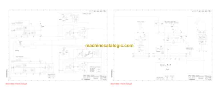 Dynapac CA612PD Compaction Full Schematics Diagrams (Electrical and Hydraulic)