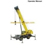 Grove RT890E Crane Operator Manual