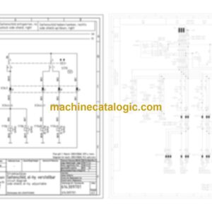 Dynapac VB1105TV Plus Paving Electrical Schematics Diagrams