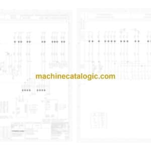 Dynapac VB1105TV(E) Paving Electrical Schematics Diagrams