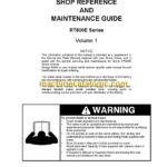 Grove RT800E Series Crane Shop Reference and Maintenance Guide