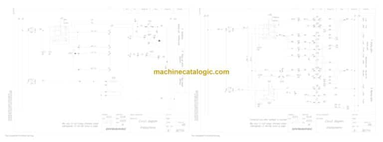 Dynapac CC900G Plus Compaction Full Schematics Diagrams (Electrical and Hydraulic)