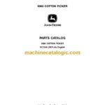John Deere 9960 Cotton Picker Parts Catalog (PC2260)